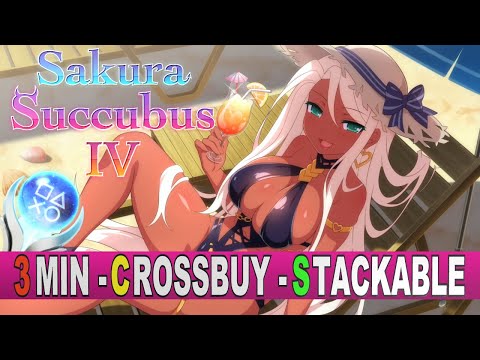 Sakura Succubus 4 Platinum Walkthrough | 3 Minute Platinum - Crossbuy PS4/PS5