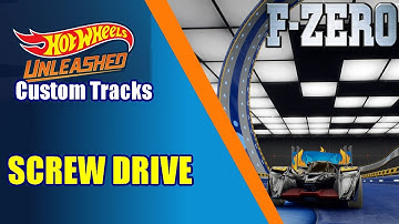 Hot Wheels Unleashed Custom Tracks (PS4): Screw Drive