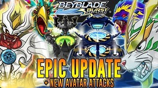 Epic Update Qr Code Requiem S3 Luinor L3 Regulus L3 Attacks & More - Beyblade Burst App