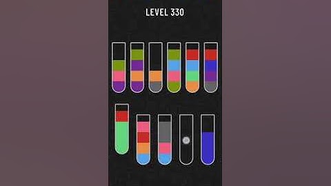 Water Sort Puzzle Level 330 Walkthrough Solution Android/iOS 💦
