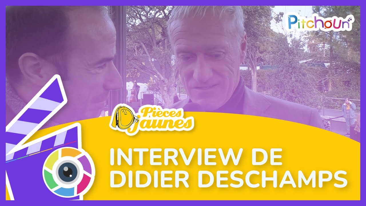 Didier Deschamps, parrain des Pièces Jaunes 2023 - Interview