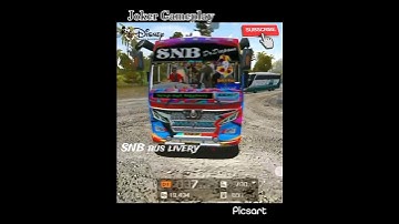 🎀😎kms MOD💙❤️SNB bus livery 😈