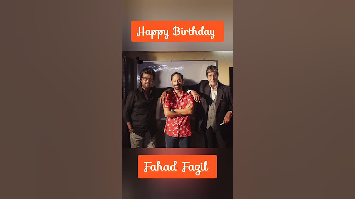 Happy Birthday Fahad Fazil... #happybirthday #fahadhfaasil #vettaiyan #rajanikanth #amithabhbachchan
