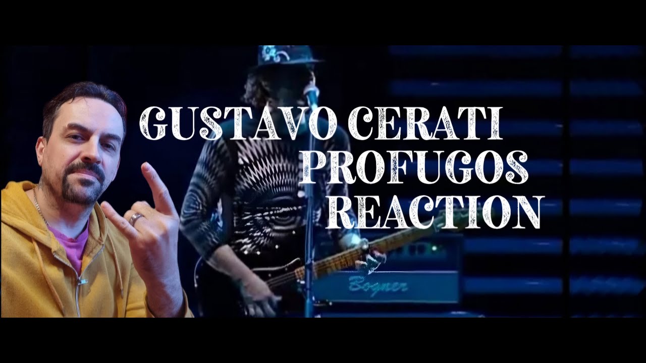 Gustavo Cerati - Prófugos (Pepsi Music 2006) REACTION Gustavo Cerati - Prófugos (Pepsi Music 2006) REACTION