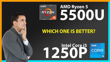 AMD Ryzen 5 5500U vs INTEL Core i5 1250P Technical Comparison