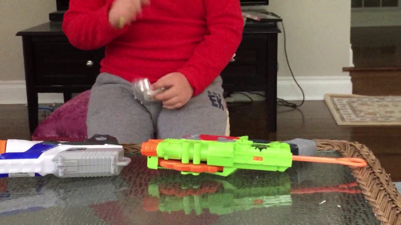 Nerf: how to make your nerf gun shoot extra far - YouTube
