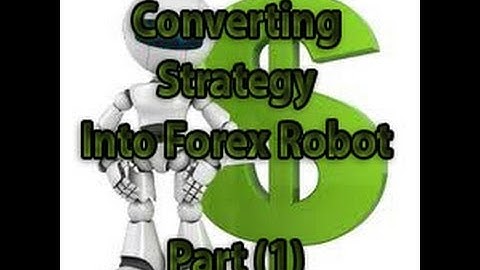Mql4 Programming Tutorial 38   Converting strategy part 1