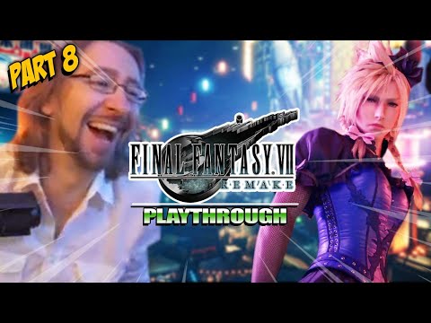 Видео: Final Fantasy 7 Джонни, орел или решка и выбор курса массажа мадам М на Wall Market в главе 9