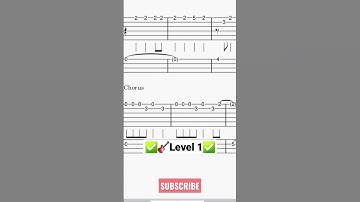 Thumbnail of Post Malone - Chemical {Easy Guitar Tutorial Tabs}