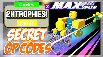 !NEW! (2022) 🏁 Roblox Max Speed Codes 🏁 ALL *UPDATE 3* CODES!