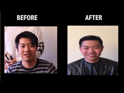 Cutting Asian Men Hair (Perfect Comb Over) Asian ...