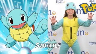 Pokemon Characters in Real Life | Bulbasaur, Squirtle, Charmander & Evolution