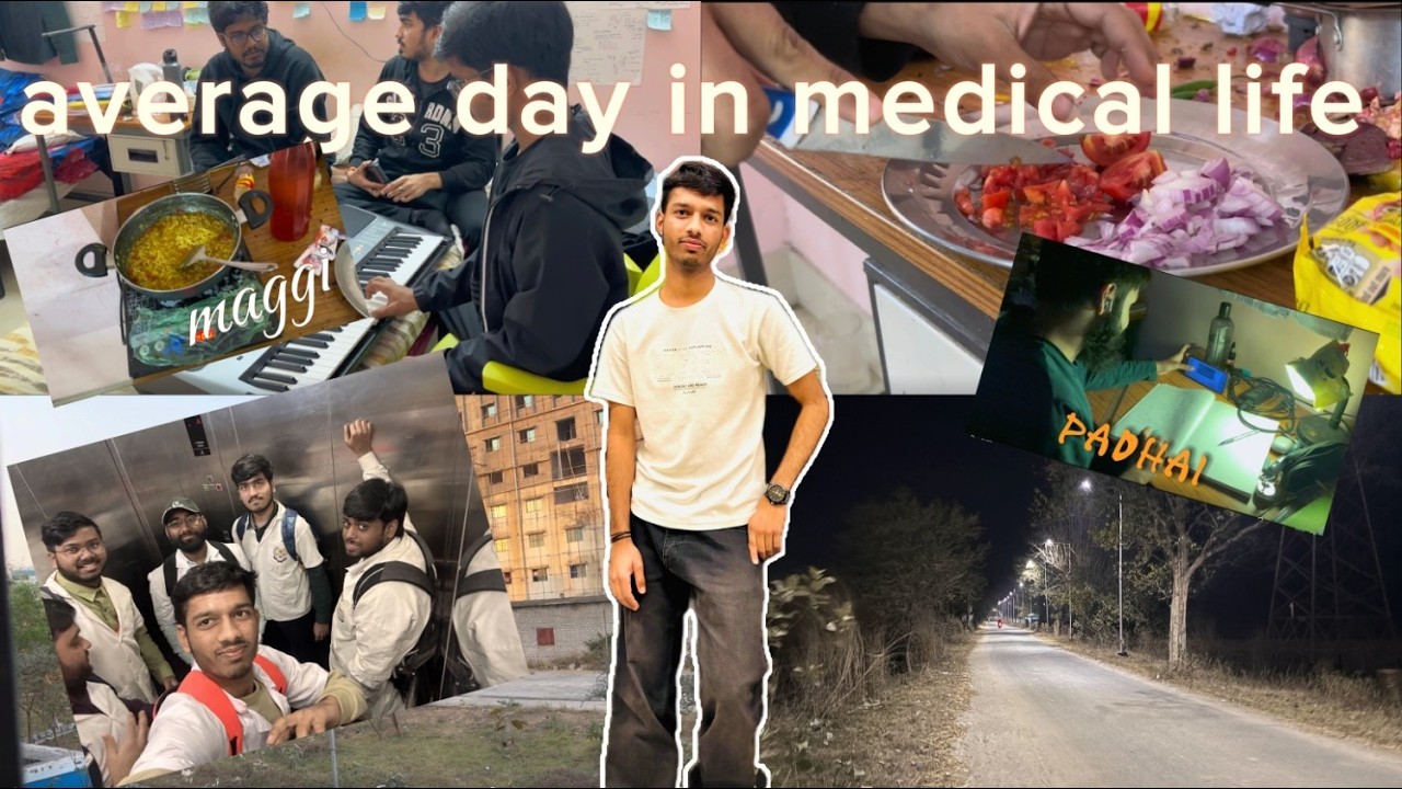 Average day in medical life| DMGMCH, Masti, class, padhai
