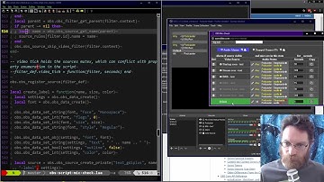 Lua OBS Script; custom source for mic status