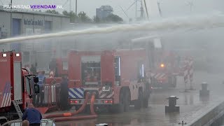 24000 liter water per minuut capaciteitstest brandweer veiligheidsregio Groningen