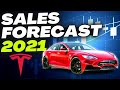 Tesla Sales Forecasts For 2021 (UPDATED)