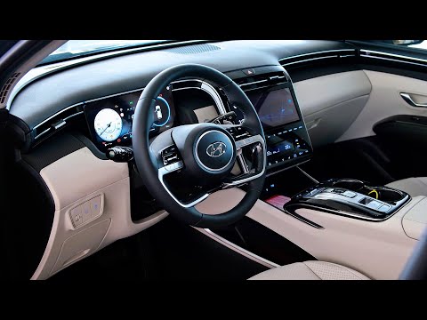 Hyundai Tucson 2022 года - интерьер и экстерьер