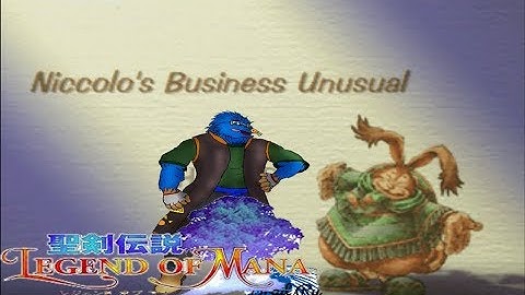 Legend of Mana - Niccolo