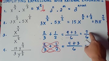Simplifying Expressions with Rational Exponents | Explain in Detailed |