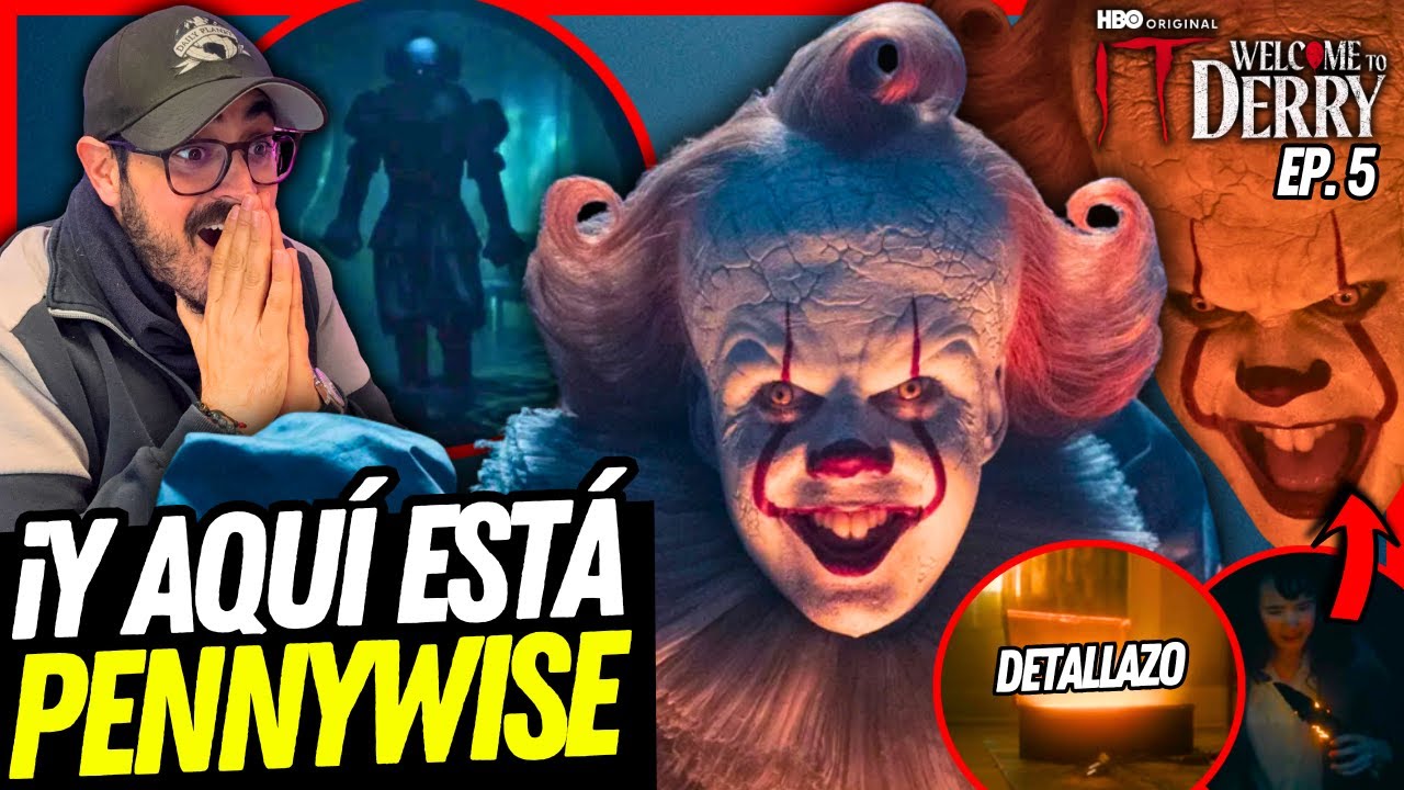 ¡Brutal ENTRADA de PENNYWISE y SECRETOS revelados! 🎈 BIENVENIDOS A DERRY Ep. 5 Reacción y Review