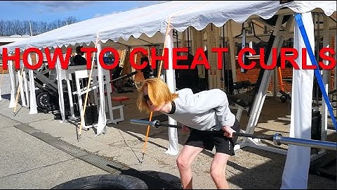 How to cheat curls.😂