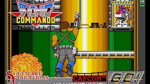 Bionic Commando Review for the Commodore Amiga by John Gage