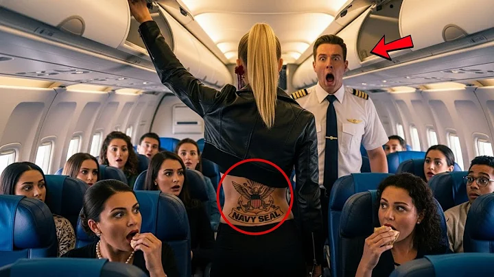 She Was Forced Out of First Class — Until the Pilot Spotted the SEAL Tattoo on Her Back...and Froze