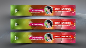 Behance Header Banner Design - Photoshop CC