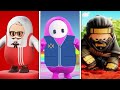 FALL GUYS - 43 Amazing Crossover Skins / Costumes