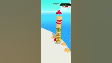 Pancake Run 🍰🎂🥧 ( Android Gameplay Level Up All Level New Android Game ) #shorts game