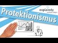 Protektionismus einfach erklärt (explainity® Erklärvideo)