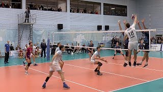 Volleyball. The best attacks (spikes). Match "Zenit-Kazan" vs "Yaroslavich" Yaroslavl #2