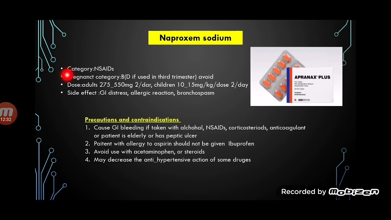 المسكنات في طب الاسنان (كورس dental drugs)