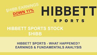 Hibbett Sports down 11% after earnings - What happened? | $HIBB stock analysis