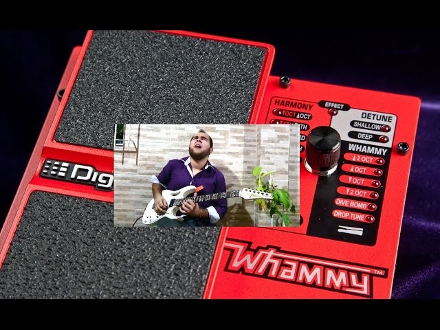 Patrick Souza demonstrando pedal Digitech Whammy 4 - Workshop