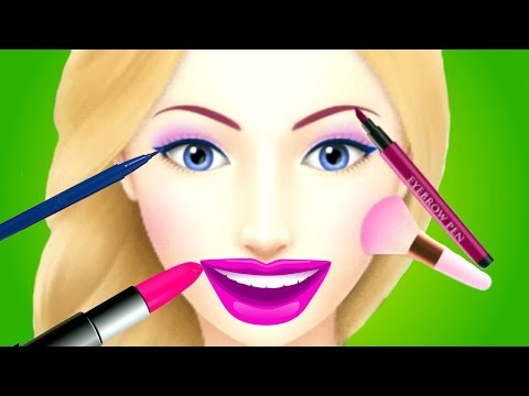 Fun Girls Care - Makeover Kids Games - Angelina's Hair Salon Makeup SPA Dress Up Android Gameplay