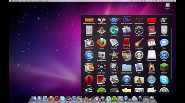 How to put your application folder into your dock (Mac)
