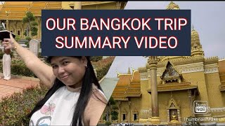 Our october 2023 Bangkok trip Summary