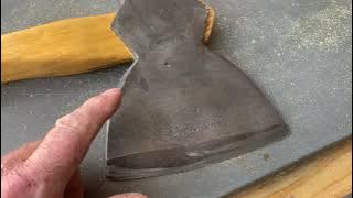 Osage orange axe handle