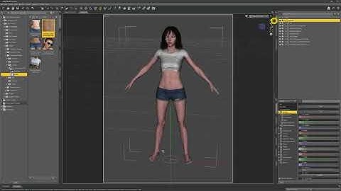 Daz 3D Beginners Tutorial : Building A Character