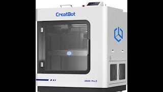 CreatBot D600 Pro 2 3D Printer, Auto-Leveling, Camera Control, Auto-Rising Dual Extruders   EU9.NL