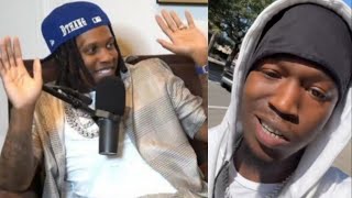 Lul Timm reacts to lil Durk saying he not outside & he's a nerd