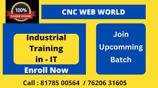 Join Industrial Training Program - CNC WEB WORLD screenshot 3