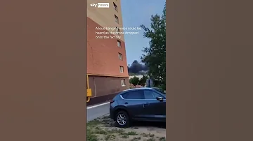 Drone Strike Causes Explosion In Russia 