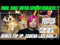 FINAL SHOT..!! BONUS TOPUP BANYAK BANGET BONUSNYAAA WOI GARENA..!!