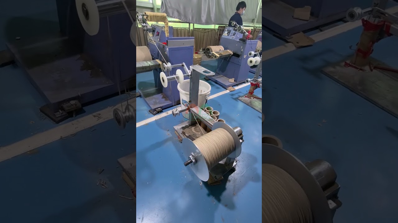 Kraft Twisted Rope Machine & Rewinder