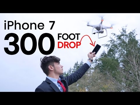 iPhone 7 Case Drop Test From 300 FEET With Drone!