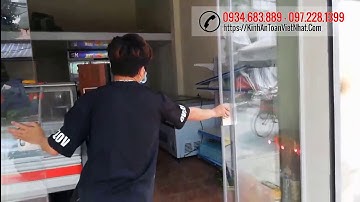 Cửa lùa bi treo phi 25 thi công tại Phú Lương - Hà Đông