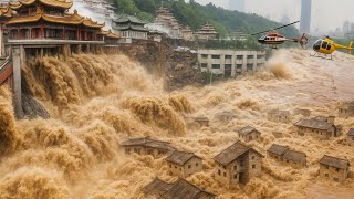 CHINA'S 2025 HUGE FLOOD | 5-Meter Waves Devour Towns & Kill Thousands
