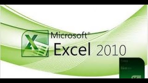 محاضرة 1:- واجهة برنامج Microsoft Excel 2010